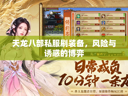 天龙八部私服刷装备，风险与诱惑的博弈