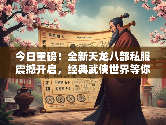 今日重磅！全新天龙八部私服震撼开启，经典武侠世界等你探索