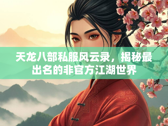天龙八部私服风云录，揭秘最出名的非官方江湖世界  第3张