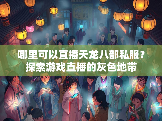 哪里可以直播天龙八部私服？探索游戏直播的灰色地带  第4张