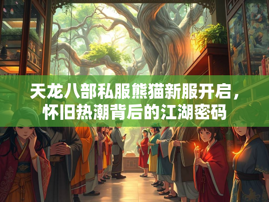 天龙八部私服熊猫新服开启，怀旧热潮背后的天龙江湖密码  第1张