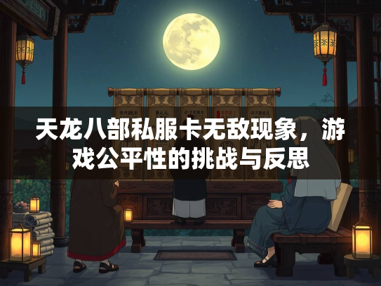 天龙八部私服卡无敌现象，游戏公平性的天龙挑战挑战与反思  第1张