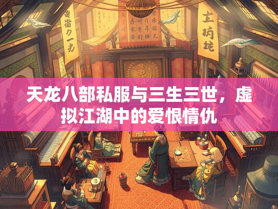 天龙八部私服与三生三世，虚拟江湖中的爱恨情仇