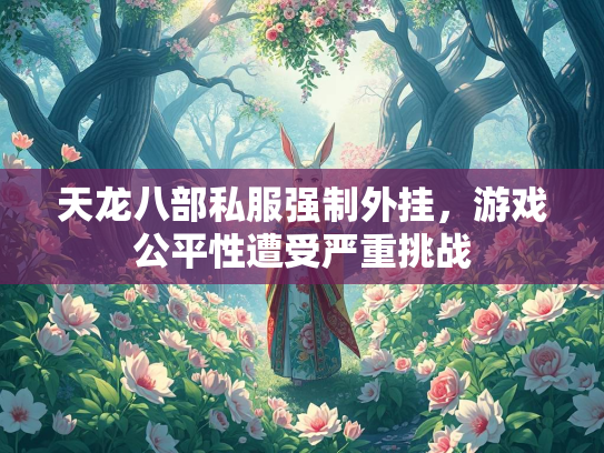 天龙八部私服强制外挂，游戏公平性遭受严重挑战