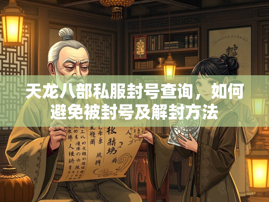 天龙八部私服封号查询，如何避免被封号及解封方法
