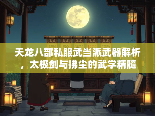 天龙八部私服武当派武器解析，太极剑与拂尘的武学精髓