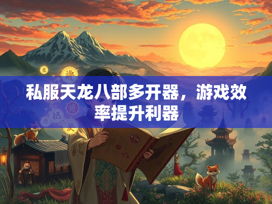 私服天龙八部多开器，游戏效率提升利器  第3张