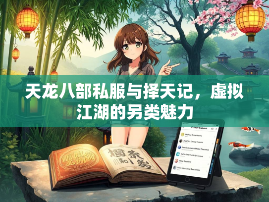 天龙八部私服与择天记，虚拟江湖的另类魅力