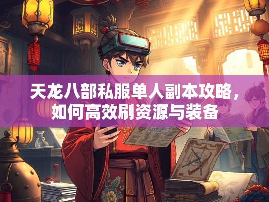天龙八部私服单人副本攻略，如何高效刷资源与装备  第3张