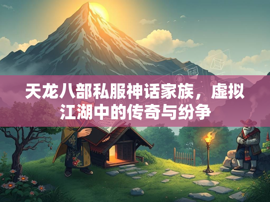 天龙八部私服神话家族，虚拟江湖中的传奇与纷争  第3张