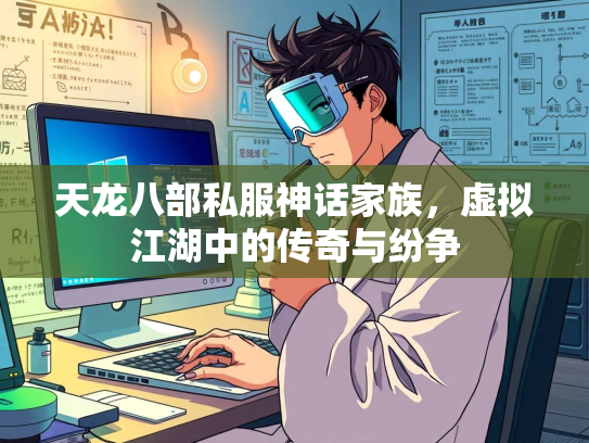 天龙八部私服神话家族，虚拟江湖中的传奇与纷争  第1张