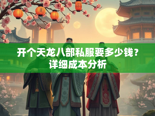 开个天龙八部私服要多少钱？详细成本分析  第2张