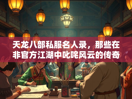 天龙八部私服名人录，那些在非官方江湖中叱咤风云的传奇玩家  第1张