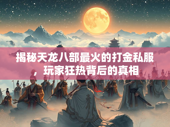 揭秘天龙八部最火的打金私服，玩家狂热背后的真相