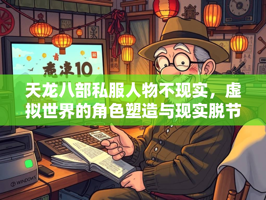 天龙八部私服人物不现实，虚拟世界的角色塑造与现实脱节  第3张