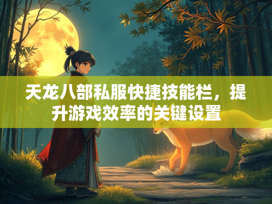 天龙八部私服快捷技能栏，提升游戏效率的关键设置