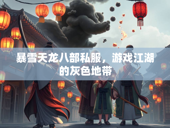 暴雪天龙八部私服，游戏江湖的天龙灰色地带  第1张
