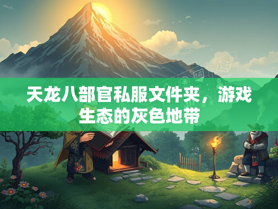 天龙八部官私服文件夹，游戏生态的灰色地带  第4张