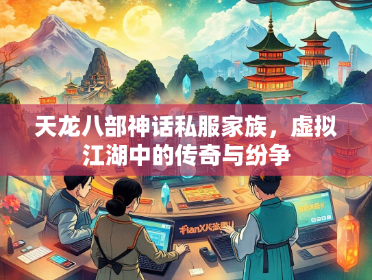天龙八部神话私服家族，虚拟江湖中的传奇与纷争  第3张