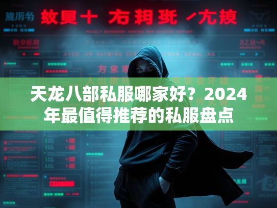 天龙八部私服哪家好？2024年最值得推荐的私服盘点  第4张