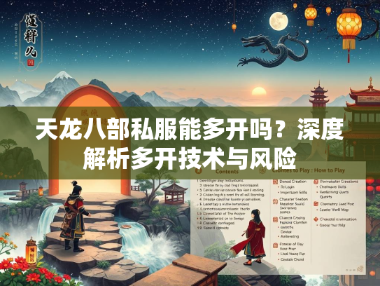 天龙八部私服能多开吗？深度解析多开技术与风险