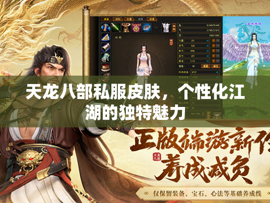 天龙八部私服皮肤，个性化江湖的独特魅力
