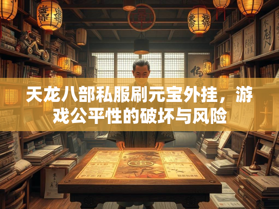 天龙八部私服刷元宝外挂，游戏公平性的破坏与风险  第2张