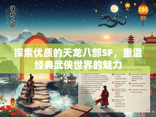 探索优质的天龙八部SF，重温经典武侠世界的魅力  第2张