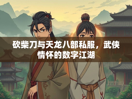 砍柴刀与天龙八部私服，武侠情怀的数字江湖  第2张
