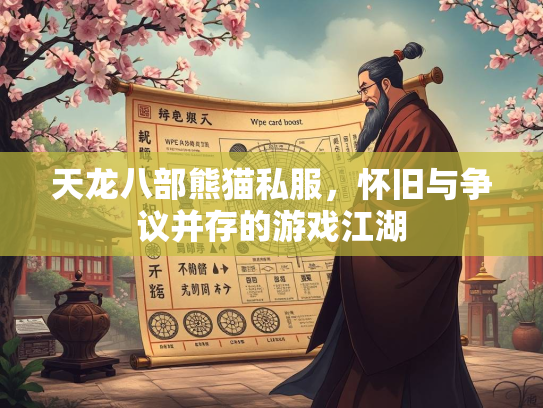 天龙八部熊猫私服，怀旧与争议并存的游戏江湖  第3张
