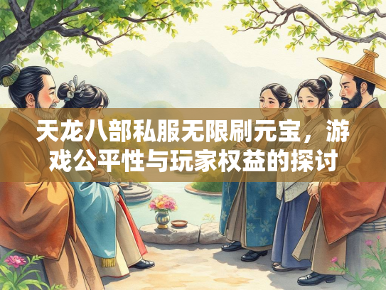 天龙八部私服无限刷元宝，游戏公平性与玩家权益的探讨  第2张