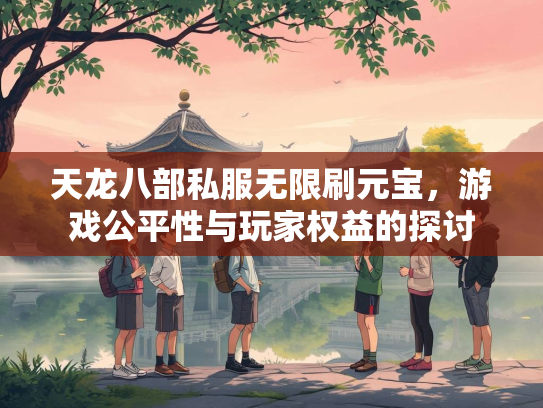 天龙八部私服无限刷元宝，游戏公平性与玩家权益的探讨  第1张