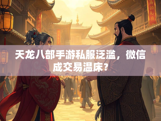 天龙八部手游私服泛滥，微信成交易温床？  第2张