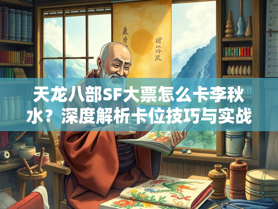 天龙八部SF大票怎么卡李秋水？深度解析卡位技巧与实战策略  第2张