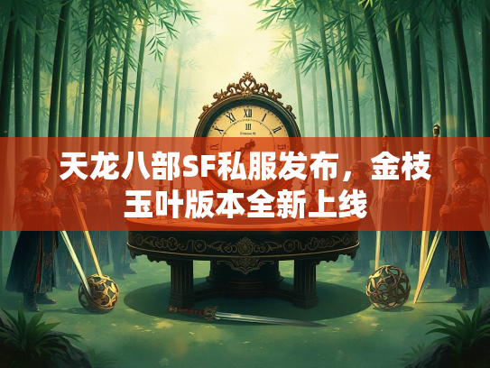 天龙八部SF私服发布，金枝玉叶版本全新上线  第1张