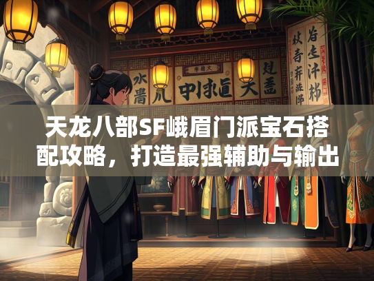 天龙八部SF峨眉门派宝石搭配攻略，打造最强辅助与输出  第3张