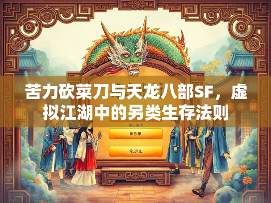 苦力砍菜刀与天龙八部SF，虚拟江湖中的另类生存法则  第1张