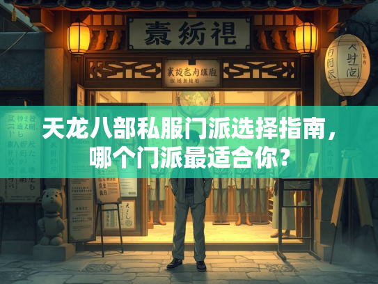 天龙八部私服门派选择指南，哪个门派最适合你？  第4张