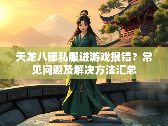 天龙八部私服进游戏报错？常见问题及解决方法汇总  第3张