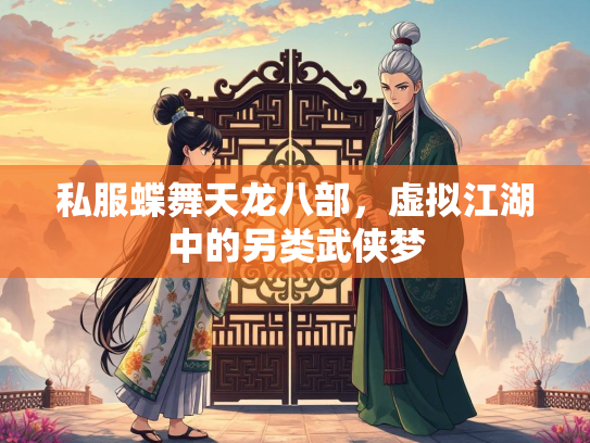 私服蝶舞天龙八部，虚拟江湖中的另类武侠梦  第2张