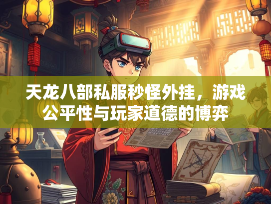 天龙八部私服秒怪外挂，游戏公平性与玩家道德的博弈  第1张