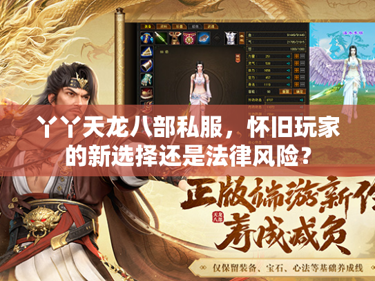 丫丫天龙八部私服，怀旧玩家的新选择还是法律风险？  第1张