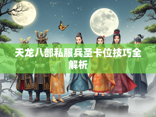 天龙八部私服兵圣卡位技巧全解析  第1张