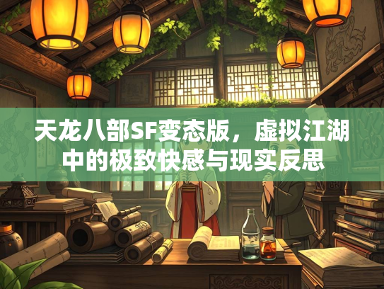 天龙八部SF变态版，虚拟江湖中的极致快感与现实反思  第1张