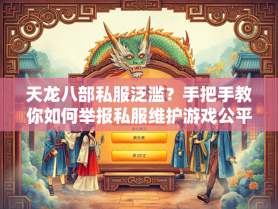 天龙八部私服泛滥？手把手教你如何举报私服维护游戏公平  第1张