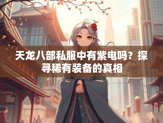 天龙八部私服中有紫电吗？探寻稀有装备的真相  第2张