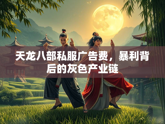 天龙八部私服广告费，暴利背后的灰色产业链  第3张