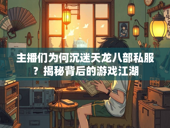 主播们为何沉迷天龙八部私服？揭秘背后的游戏江湖