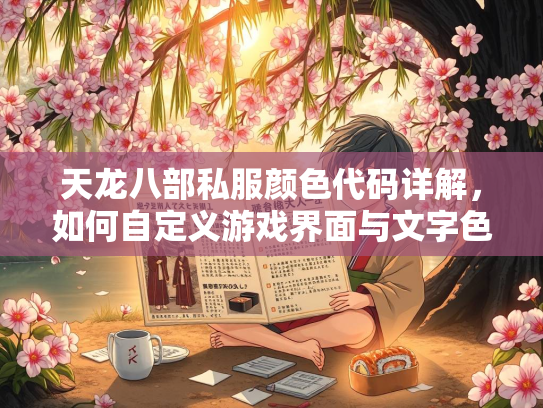 天龙八部私服颜色代码详解，如何自定义游戏界面与文字色彩  第4张