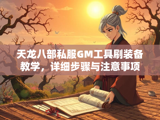 天龙八部私服GM工具刷装备教学，详细步骤与注意事项  第5张